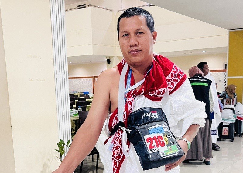 Jemaah Haji asal Tabalong, Tuhalus Muhammad Arpani. Foto-dok. Kalsel.kemenag.go.id