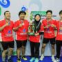 Tim FWE Kalsel bersama Piala Wali Kota Banjarmasin tahun 2025. Foto-Istimewa
