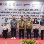 Sosialisasi Pajak Daerah, Penganugerahan Wajib Pajak Daerah Terbaik, dan Gebyar Panutan Pajak Kendaraan Bermotor yang dilaksanakan oleh BPKPAD Banjarmasin. Foto-dok.Diskominfo Banjarmasin