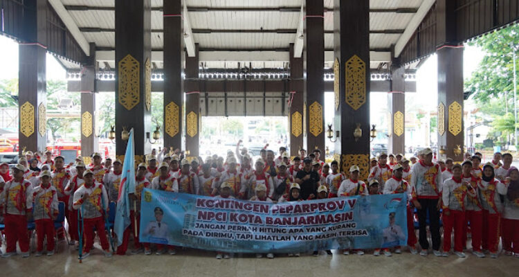 Ratusan atlet National Paralympic Committee Indonesia Banjarmasin siap berlaga di Pekan Paralimpik Provinsi ke-5 Kalimantan Selatan 2025 di Tanah Laut. Foto-dok.Diskominfo Banjarmasin