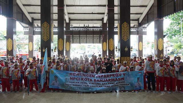Ratusan atlet National Paralympic Committee Indonesia Banjarmasin siap berlaga di Pekan Paralimpik Provinsi ke-5 Kalimantan Selatan 2025 di Tanah Laut. Foto-dok.Diskominfo Banjarmasin