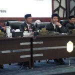 Wali Kota Banjarmasin H. M. Yamin HR menghadiri Rapat Paripurna Penutupan Masa Sidang II Tahun 2025. Foto-dok. Diskominfo Banjarmasin