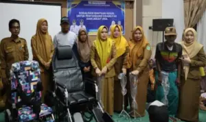 Penyaluran Bansos di Tanah Bumbu