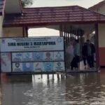Banjir di SMAN 3 Martapura. Foto-dok. Mc Kalsel