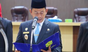 Wali kota Banjarmasin, HM. Yamin. Foto-Prokom-Bjm