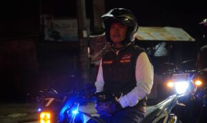 Wali kota Banjarmasin, HM Yamin berkeliling kota memonitoring kantibmas di kota Banjarmasin. Foto-Prokom