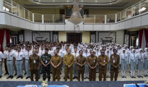 Wali Kota Banjarmasin, Muhammad Yamin HR membuka secara resmi Seleksi Pasukan Pengibar Bendera Pusaka (Paskibraka) tingkat Kota Banjarmasin 2026, Selasa (7/4). Foto-Istimewa. Wali Kota Banjarmasin, Muhammad Yamin HR membuka secara resmi Seleksi Pasukan Pengibar Bendera Pusaka (Paskibraka) tingkat Kota Banjarmasin 2026, Selasa (7/4). Foto-Istimewa.