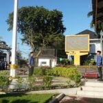 Walikota Banjarmasin, Muhammad Yamin memimpin Apel Kesadaran Nasional Korpri di Halaman Balai Kota Banjarmasin. Foto-Istimewa.