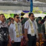 Wali Kota Banjarmasin, Muhammad Yamin HR menghadiri kegiatan pengukuhan dan pelepasan Murid Kelas IX SMP Negeri 9 Banjarmasin. Foto-dok. Istimewa