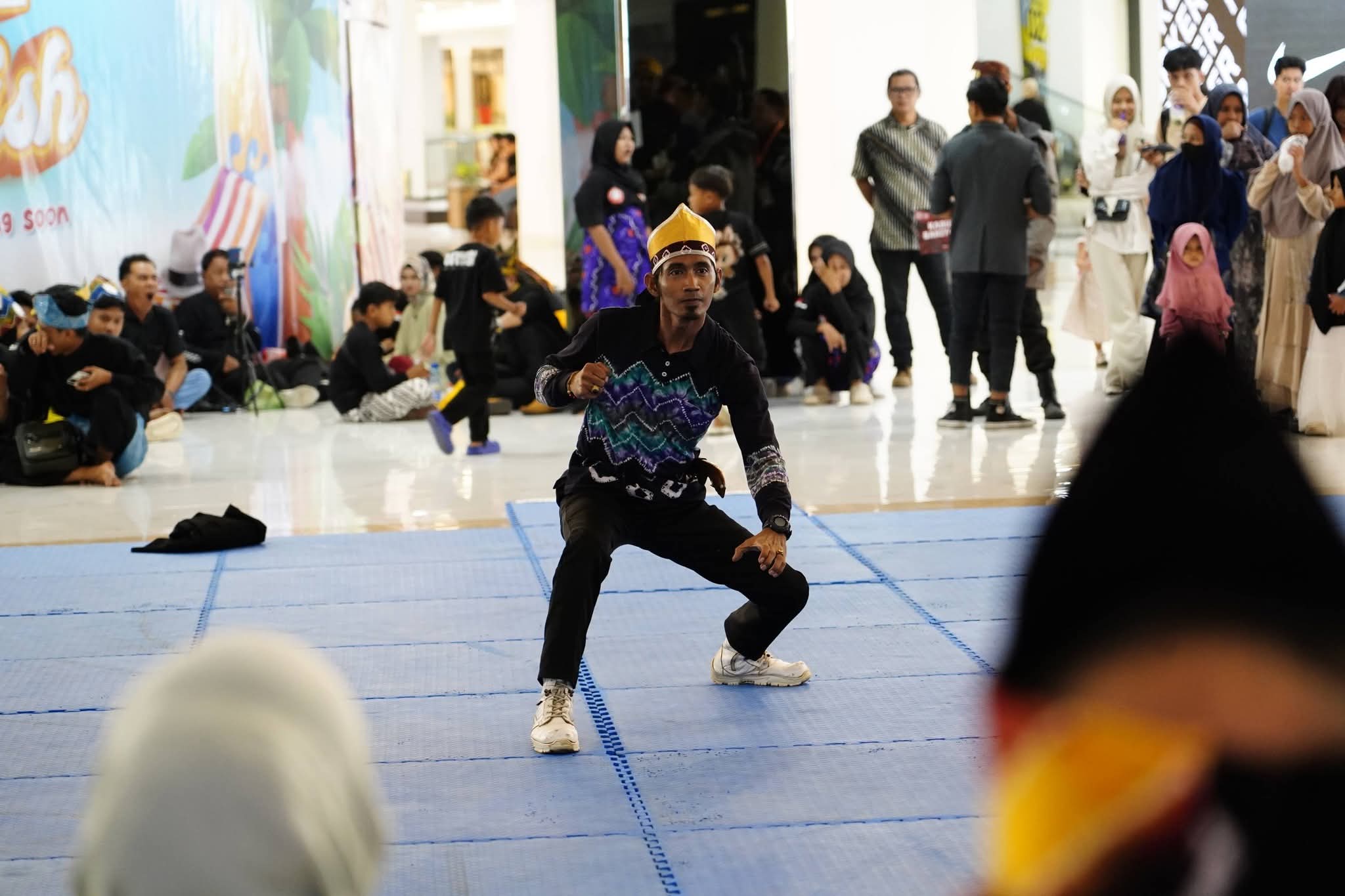 Penampilan kemampuan dan keterampilan dalam seni bela diri tradisional kuntau. Foto-dok Istimewa